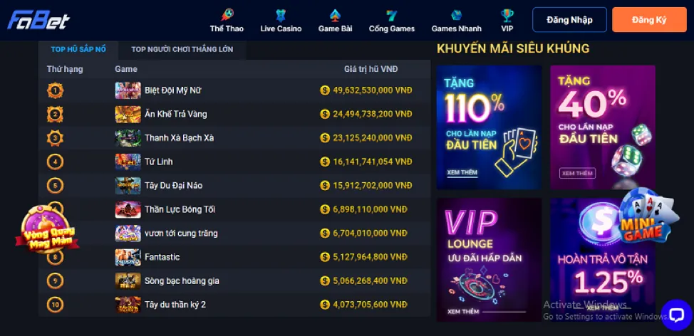Game Nổ Hũ Chủ Đề Châu Á